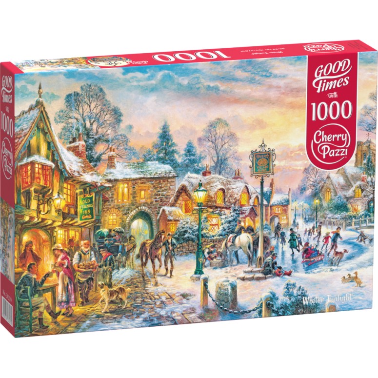 PUZZLE 1000 pcs -  Winter Twilight - CHERRY PAZZI