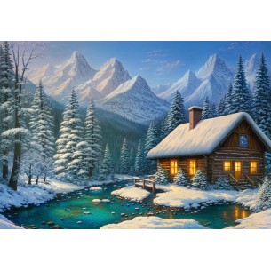 PUZZLE 500 pcs - Winter... 2