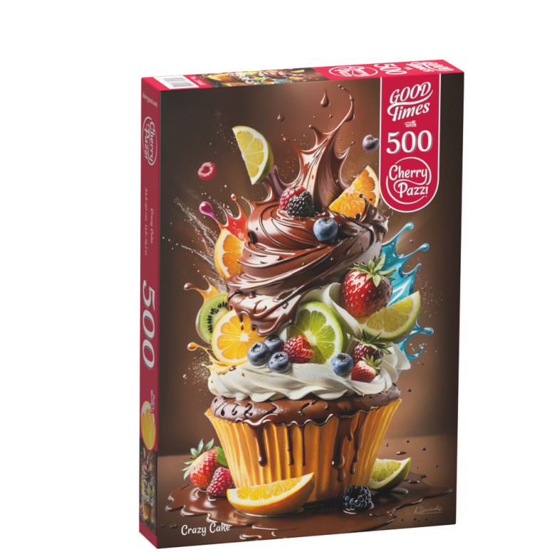 PUZZLE 500 pcs - Crazy Cake - CHERRY PAZZI