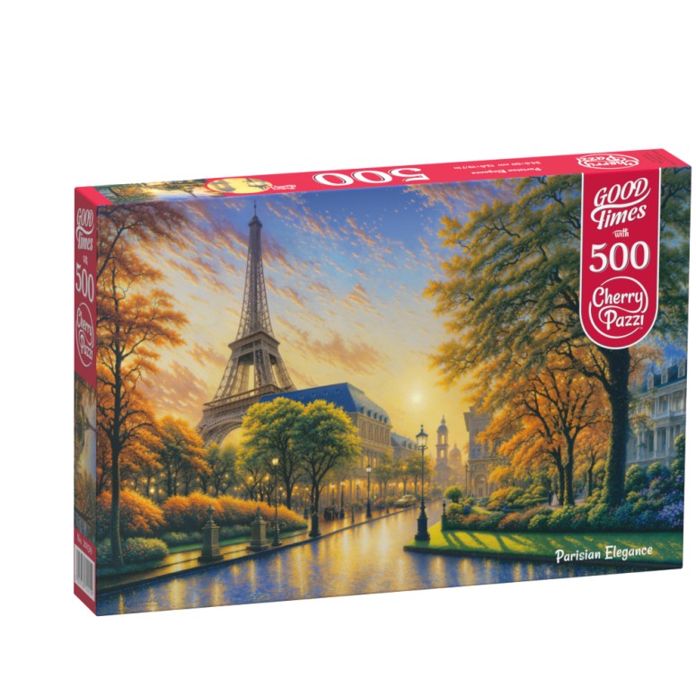 PUZZLE 500 pcs - Parisian Elegance - CHERRY PAZZI