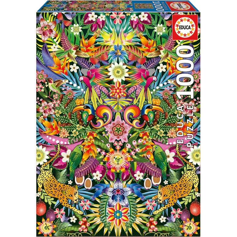 PUZZLE 1000 pcs Tucanos - EDUCA