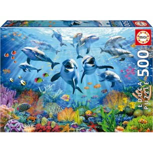 PUZZLE 500 pcs Festa no Mar...