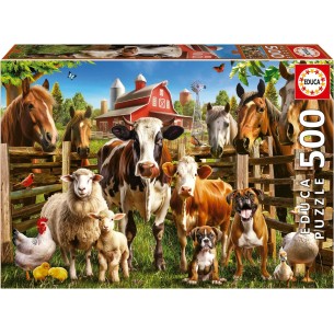 PUZZLE 500 pcs Os travessos...