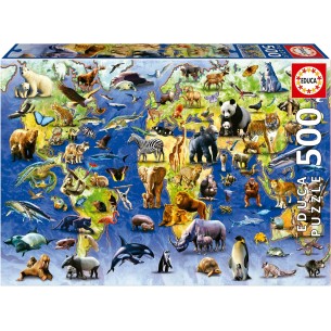 PUZZLE 500 pcs Espécies em...