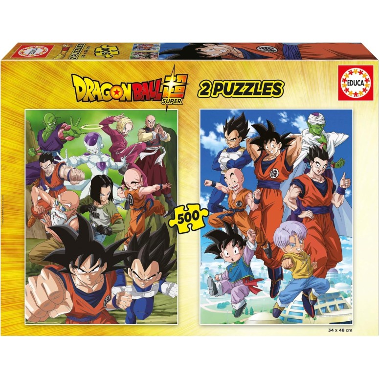PUZZLE 2x500 pcs Dragon Ball - EDUCA