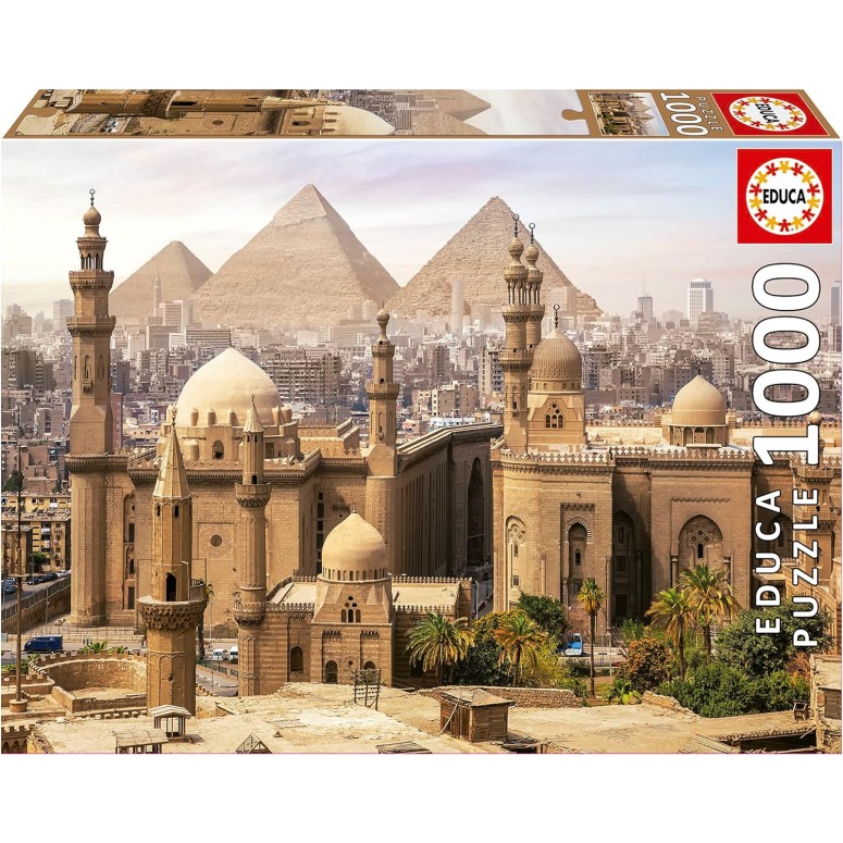 PUZZLE 1000 pcs  EL Cairo Egipto - EDUCA