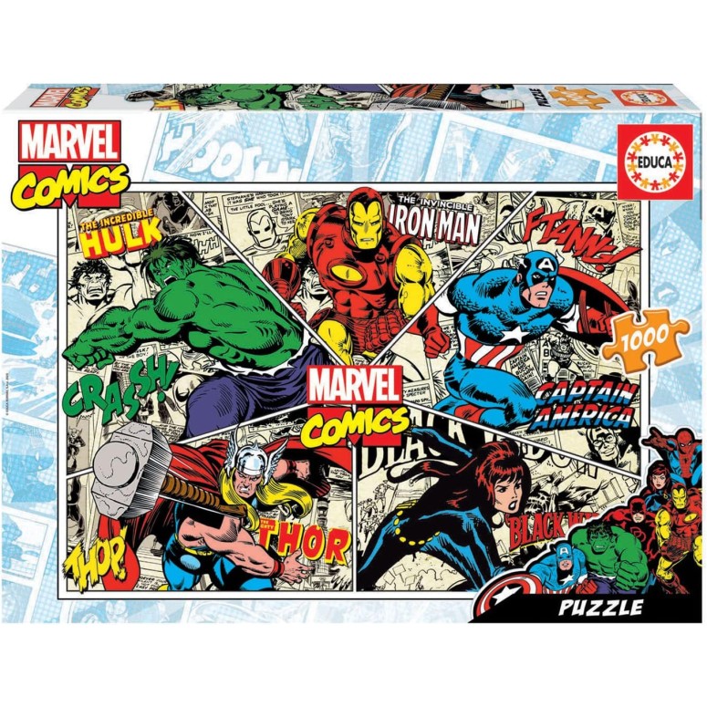 PUZZLE 1000 pcs Marvel Comics - EDUCA