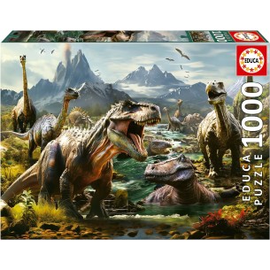 PUZZLE 1000 pcs Dinossauros...