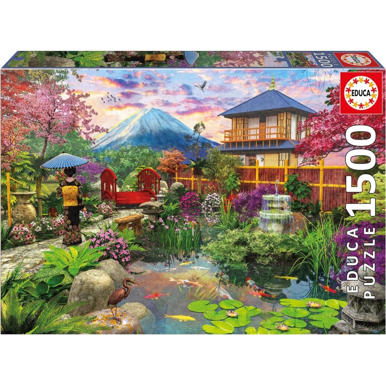 PUZZLE 1500 pcs - Jardim Japonês - EDUCA