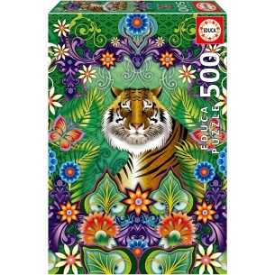 PUZZLE 500 pcs Tigre de...