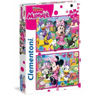 PUZZLE Minnie 2x20 pcs - CLEMENTONI