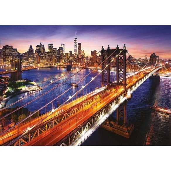 PUZZLE 3000 pcs Manhattan ao Pôr-do-Sol - EDUCA