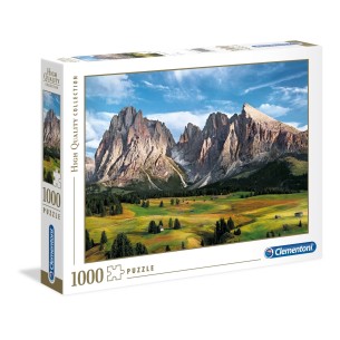 PUZZLE 1000 HQ Picos nos Alpes - CLEMENTONI