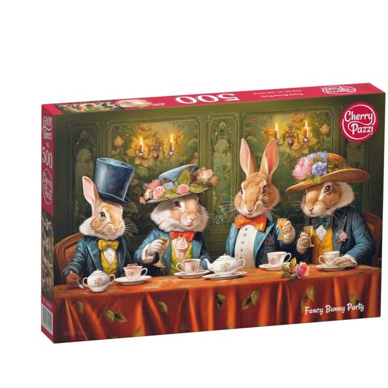 PUZZLE 500 pcs - Fancy Bunny Party - CHERRY PAZZI
