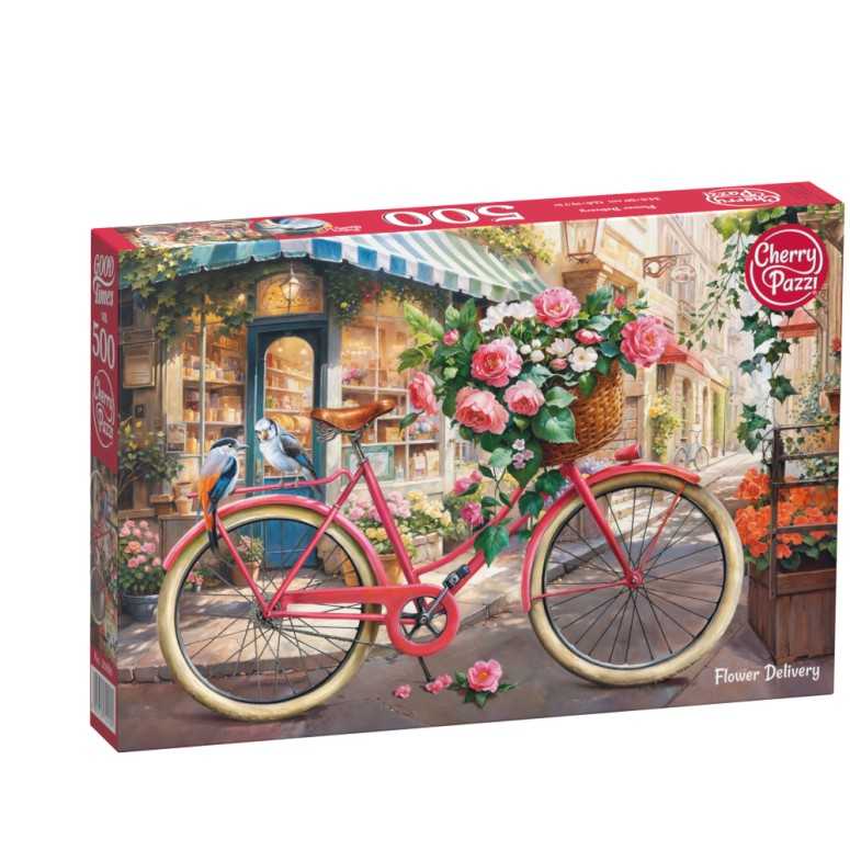 PUZZLE 500 pcs - Flower Delivery - CHERRY PAZZI
