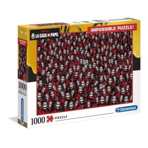 PUZZLE 1000 Casa de Papel - Impossible - CLEMENTONI