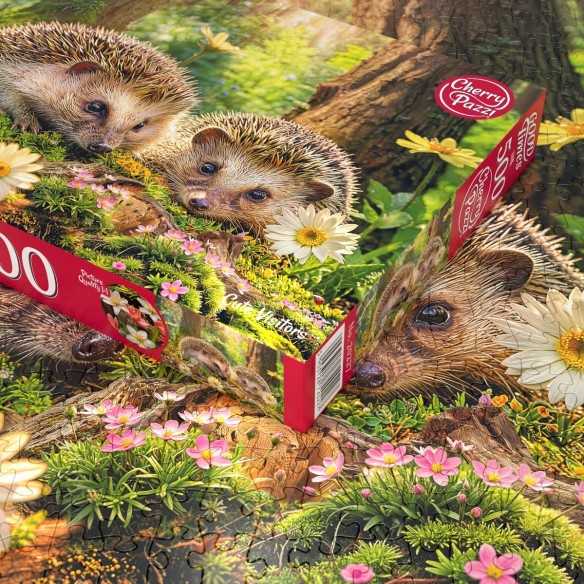 PUZZLE 500 pcs - Cute Visitors - CHERRY PAZZI