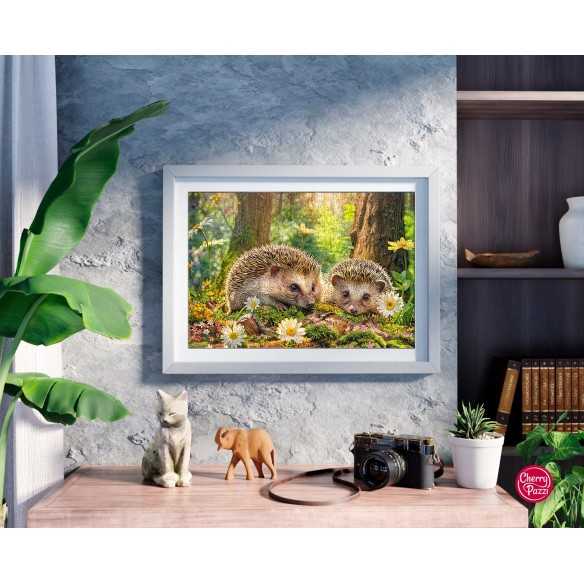 PUZZLE 500 pcs - Cute Visitors - CHERRY PAZZI