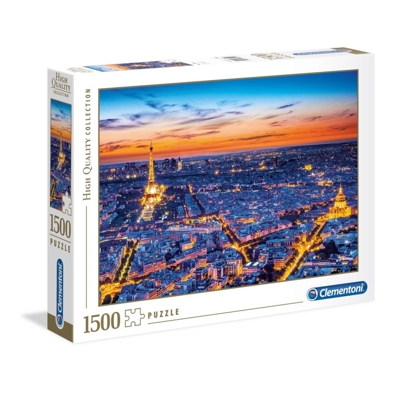 PUZZLE 1500 HQ Paris View - CLEMENTONI