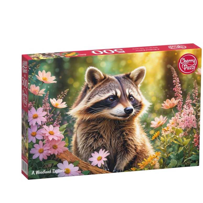 PUZZLE 500 pcs - A Woodland Explorer - CHERRY PAZZI