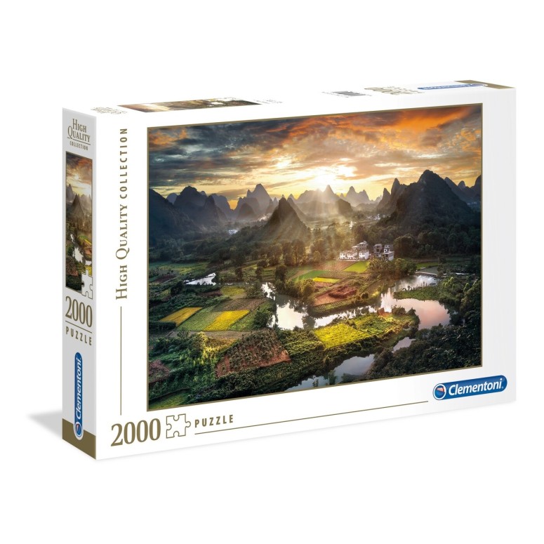 PUZZLE 2000 HQ Views of China - CLEMENTONI