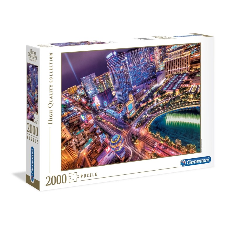 PUZZLE 2000 HQ Las Vegas - CLEMENTONI