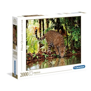 PUZZLE 2000 HQ Leopardo - CLEMENTONI