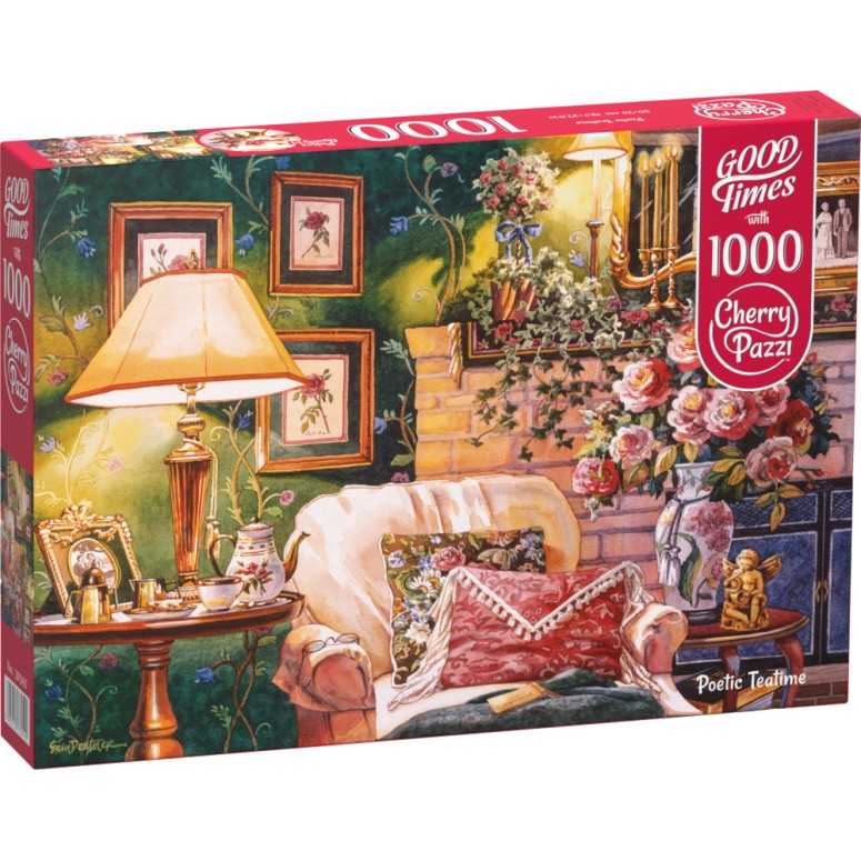 PUZZLE 1000 pcs - Poetic Teatime - CHERRY PAZZI