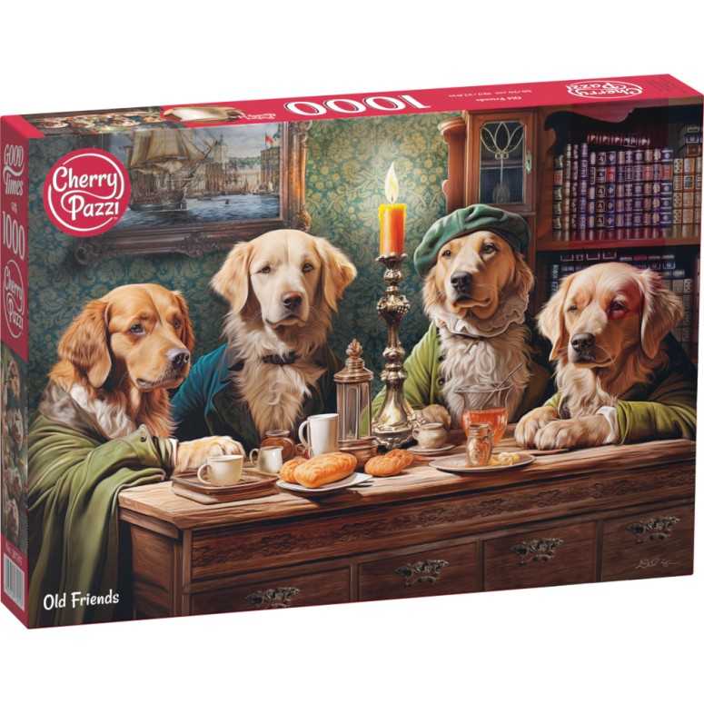 PUZZLE 1000 pcs - Old Friends - CHERRY PAZZI