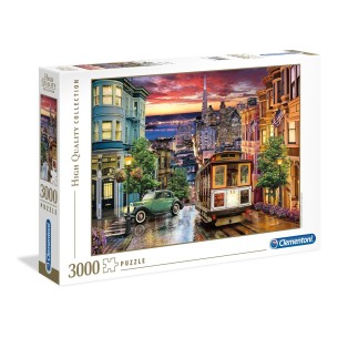 PUZZLE 3000 HQ San Francisco - CLEMENTONI