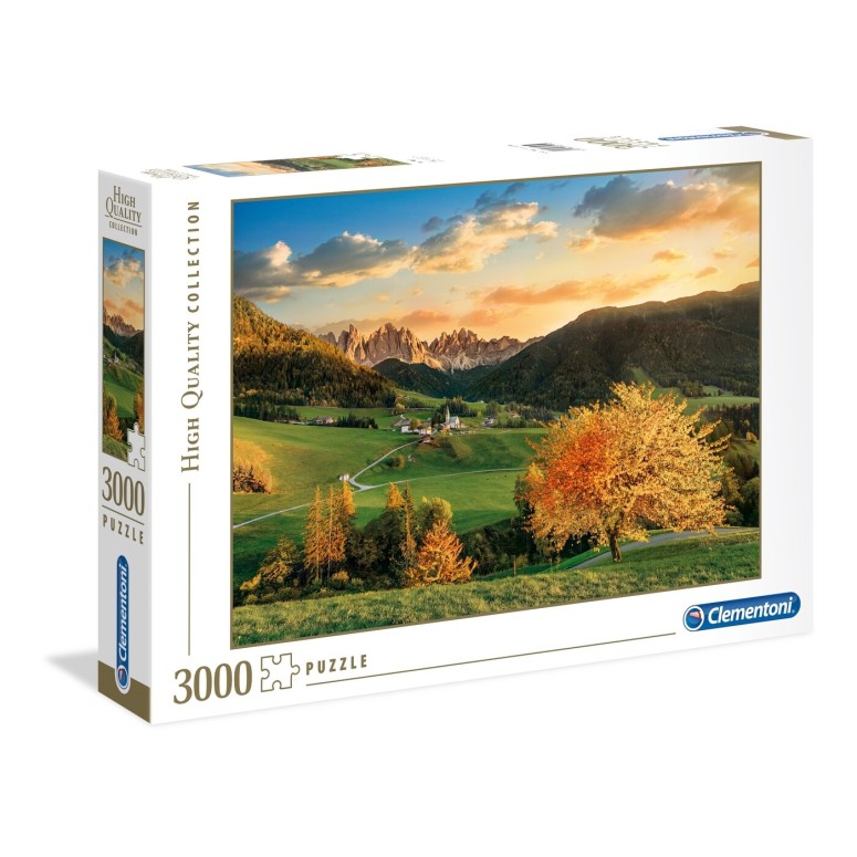 PUZZLE 3000 HQ The Alps - CLEMENTONI