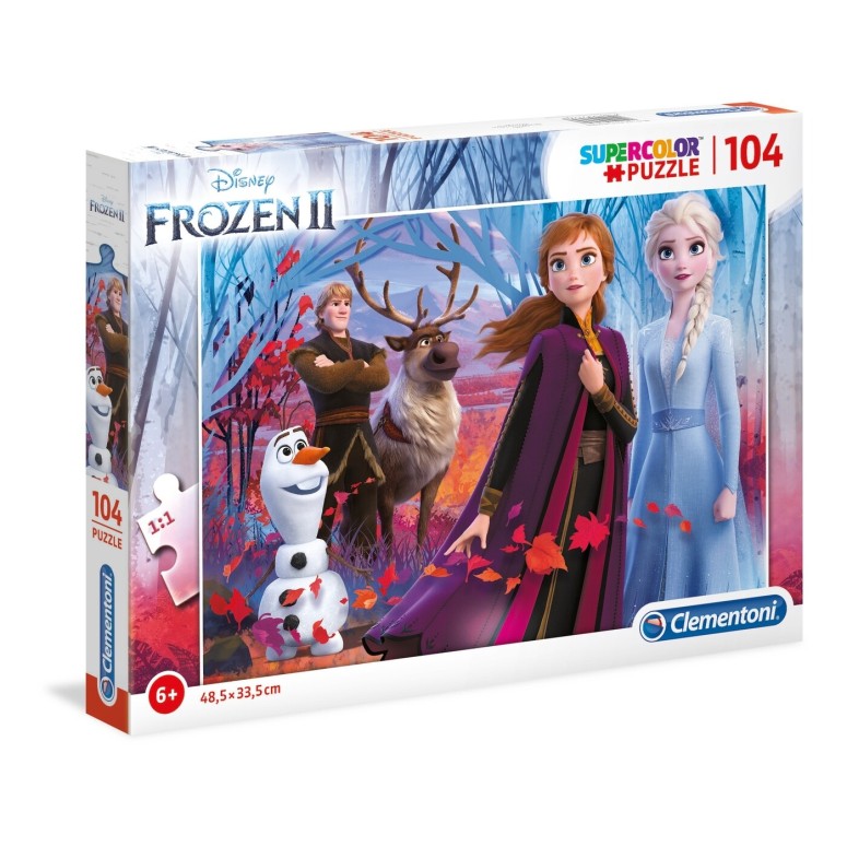 PUZZLE Super 104 pcs Frozen 2 - CLEMENTONI