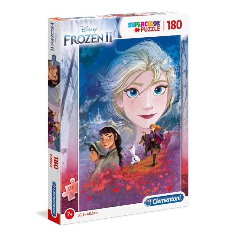 PUZZLE Super 180 pcs Frozen 2 - CLEMENTONI
