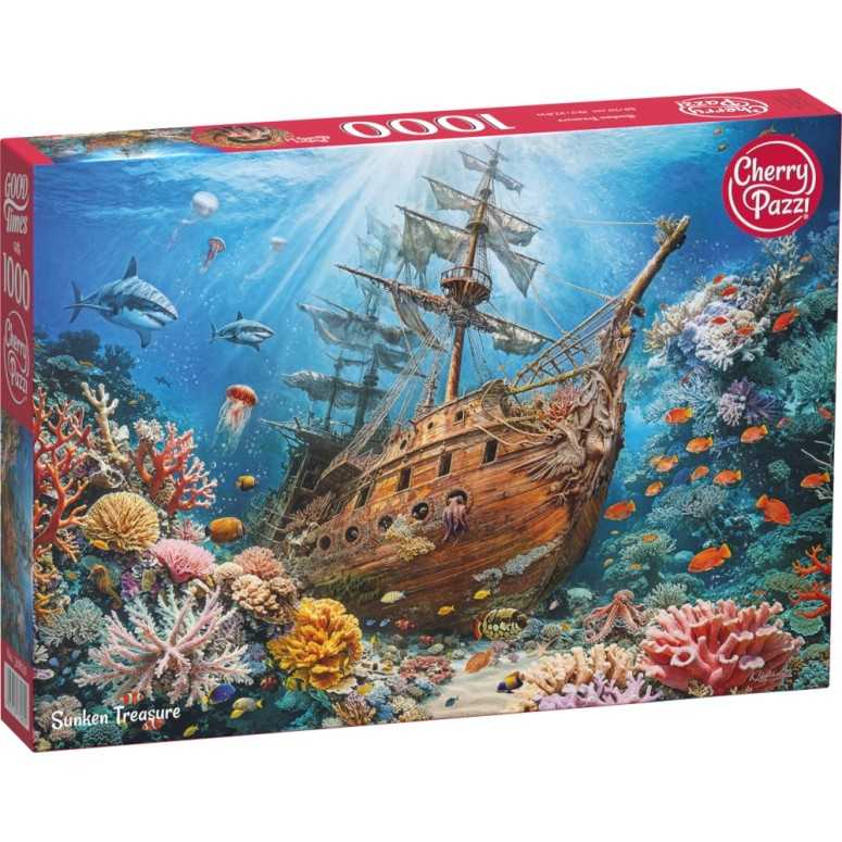 PUZZLE 1000 pcs - Suken Treasure - CHERRY PAZZI