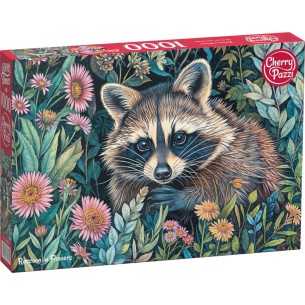 PUZZLE 1000 pcs - Raccoon -...