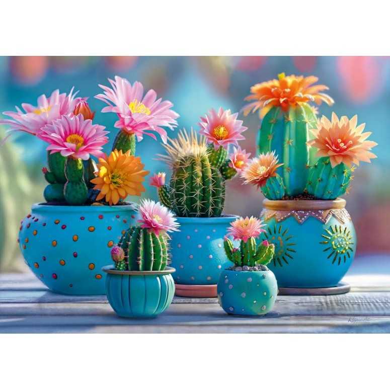 PUZZLE 1000 pcs - Bloomy Cactus...