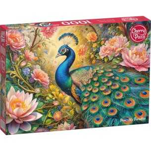 PUZZLE 1000 pcs - Peacock's...