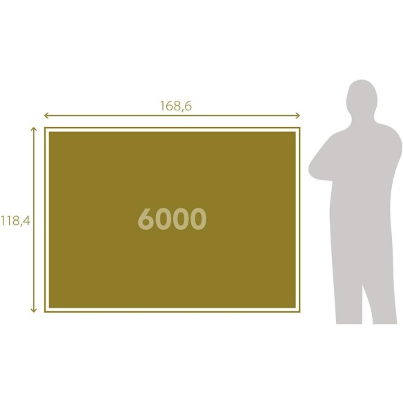 PUZZLE 6000 Mordillo - The Kiss - CLEMENTONI-2