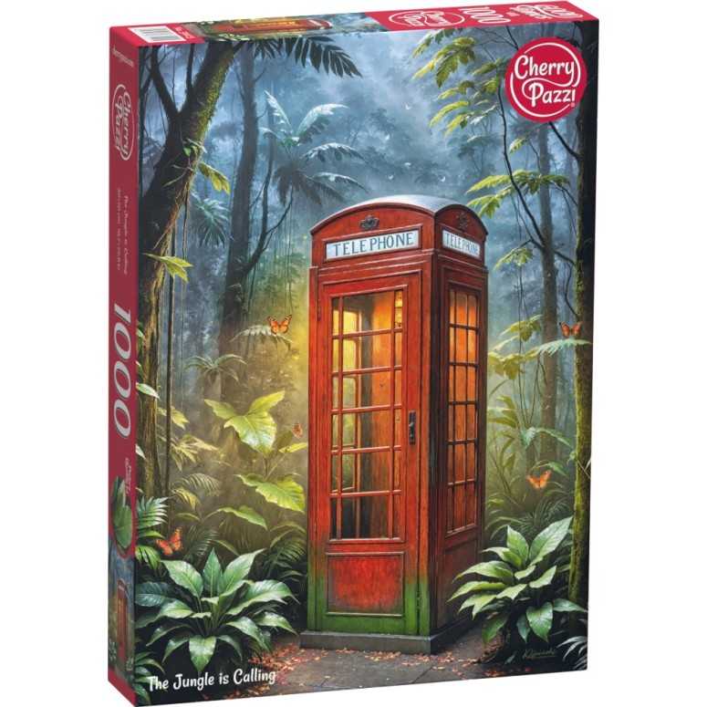 PUZZLE 1000 pcs - Jungle is Calling - CHERRY PAZZI
