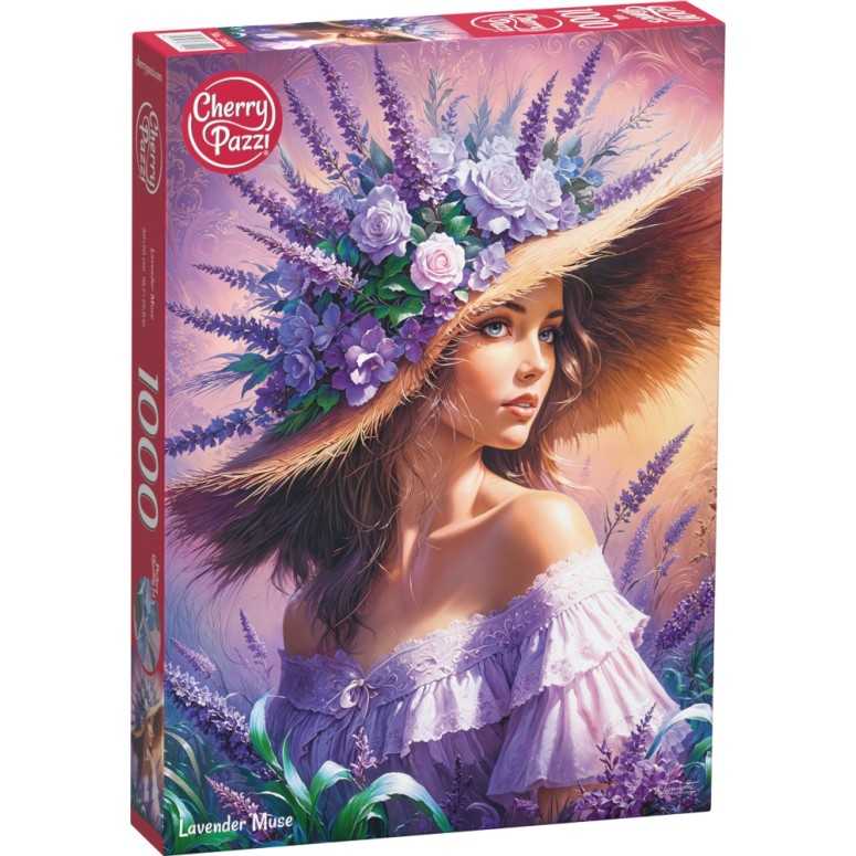 PUZZLE 1000 pcs - Lavender Muse - CHERRY PAZZI