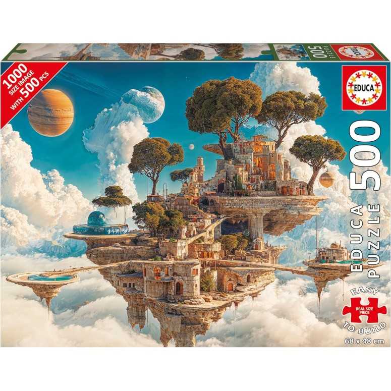 PUZZLE 500 pcs - Reino das Nuvens - EDUCA