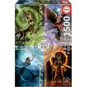 PUZZLE 1500 pcs - Elemental...