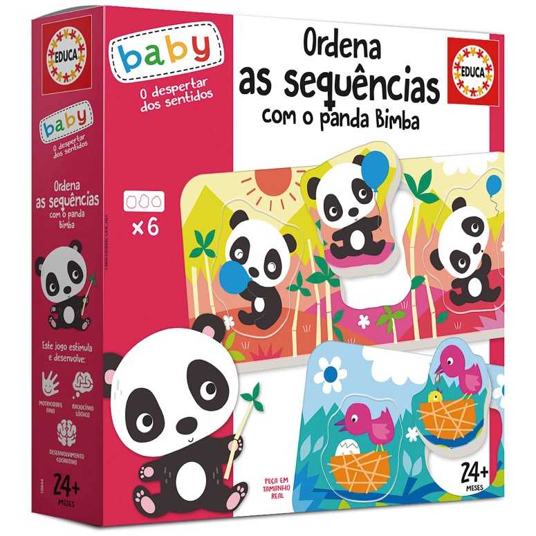 EDUCA BABY Ordena as Sequencias com o Panda