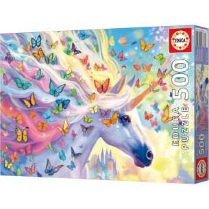 PUZZLE 500 pcs Unicornio...