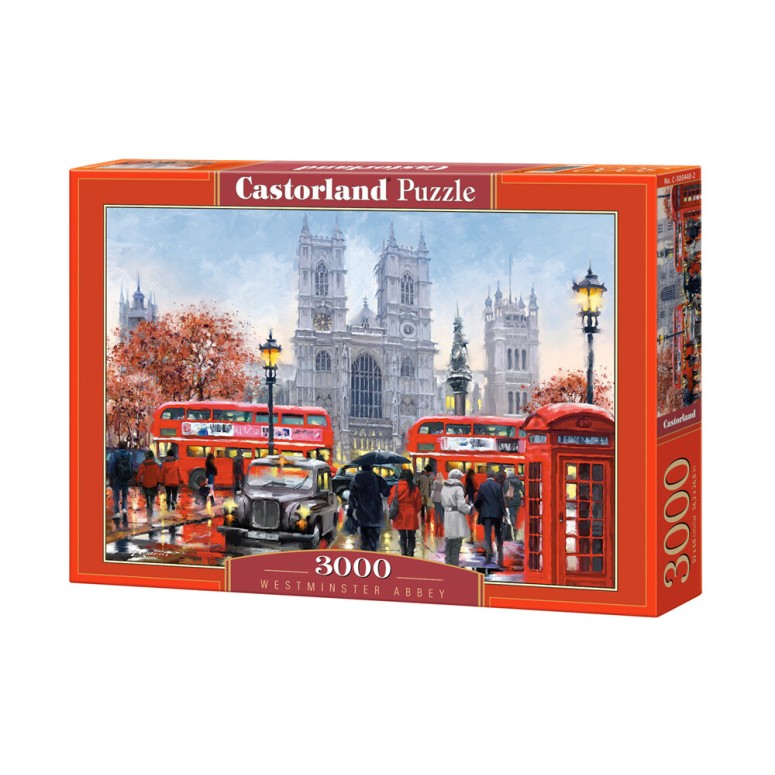 PUZZLE 3000 pcs - Abadia de Westminster - CASTORLAND