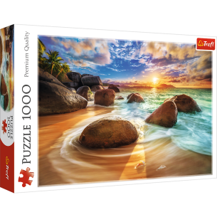 PUZZLE 1000 pcs -Praia de Samudra, India - TREFL