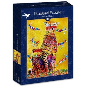 PUZZLE 1000 pcs - African Watch - BLUEBIRD