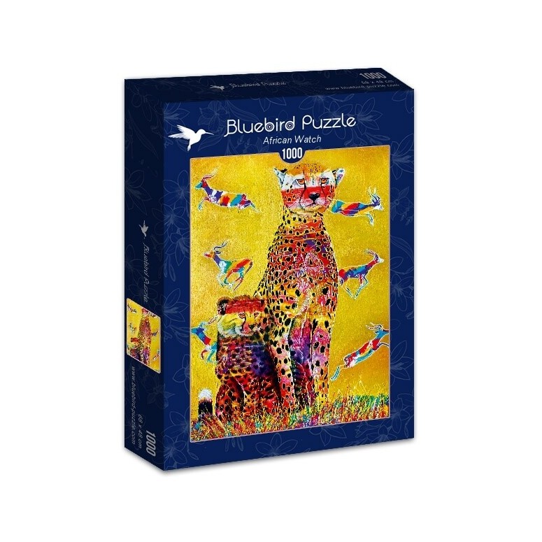 PUZZLE 1000 pcs - African Watch - BLUEBIRD