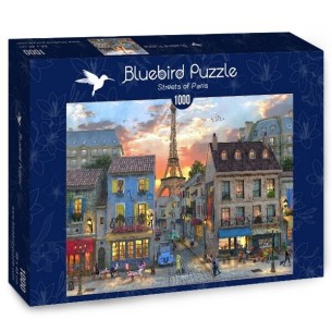 PUZZLE 1000 pcs - Ruas de Paris - BLUEBIRD