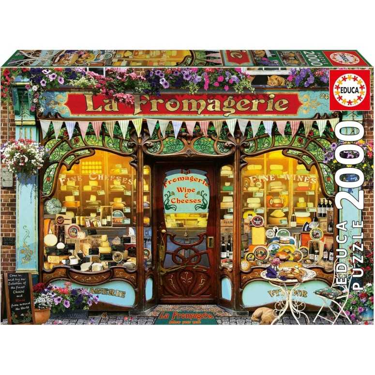PUZZLE 2000 pcs - Loja dos Queijos Finos - EDUCA